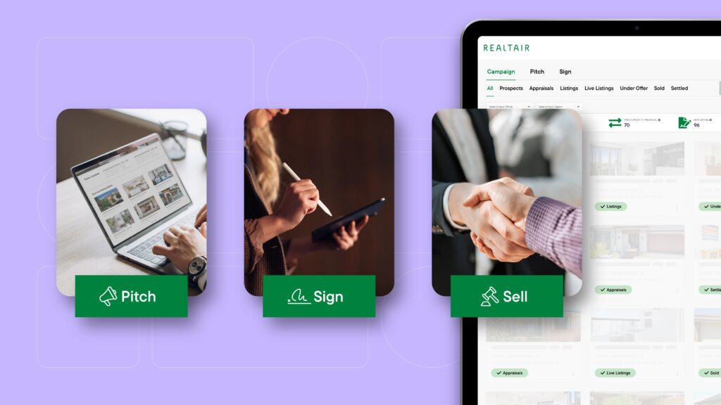 Prospect, list and sell real estate with one login. Realtair is the only platform that lets real estate agents manage the sales process end-to-end with ease, all from one location.